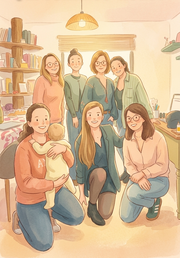 L'équipe de L'Odyssée des Familles